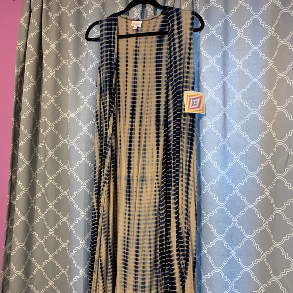 NWT Lularoe Tie Dye XS Joy Vest